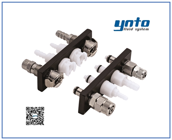 Multi–Mount 多管道面板系列接頭，CPC塑料快速接頭 Multi-Mount Series