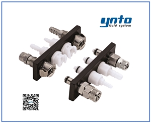 Multi–Mount 多管道面板系列接頭，CPC塑料快速接頭 Multi-Mount Series